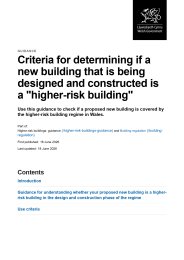 Criteria for determining if a new building that is being designed and constructed is a "higher-risk building"