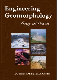 Engineering geomorphology - theory and practice