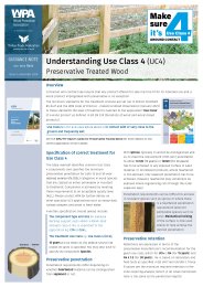 Understanding Use Class 4 (UC4) - preservative treated wood