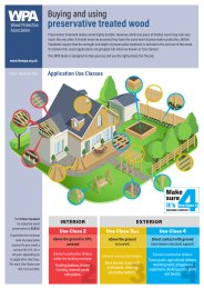Buying and using preservative treated wood