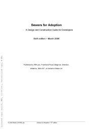 Sewers for adoption - a design and construction guide for developers. 6th edition (including interim technical addendum no.1) (Withdrawn)