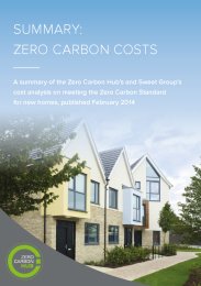 Summary: Zero carbon costs
