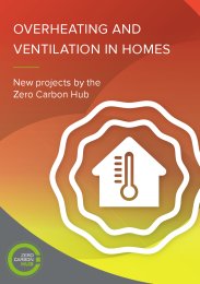 Overheating and ventilation in homes: new projects by the Zero Carbon Hub