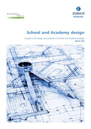 School and academy design. A guide to the design and protection of school and academy buildings.